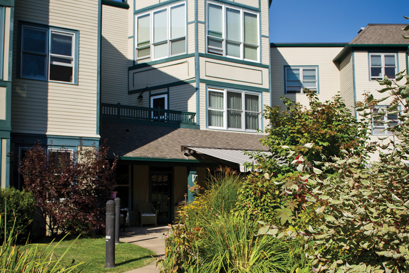 an outdoor picture of our senior living complex