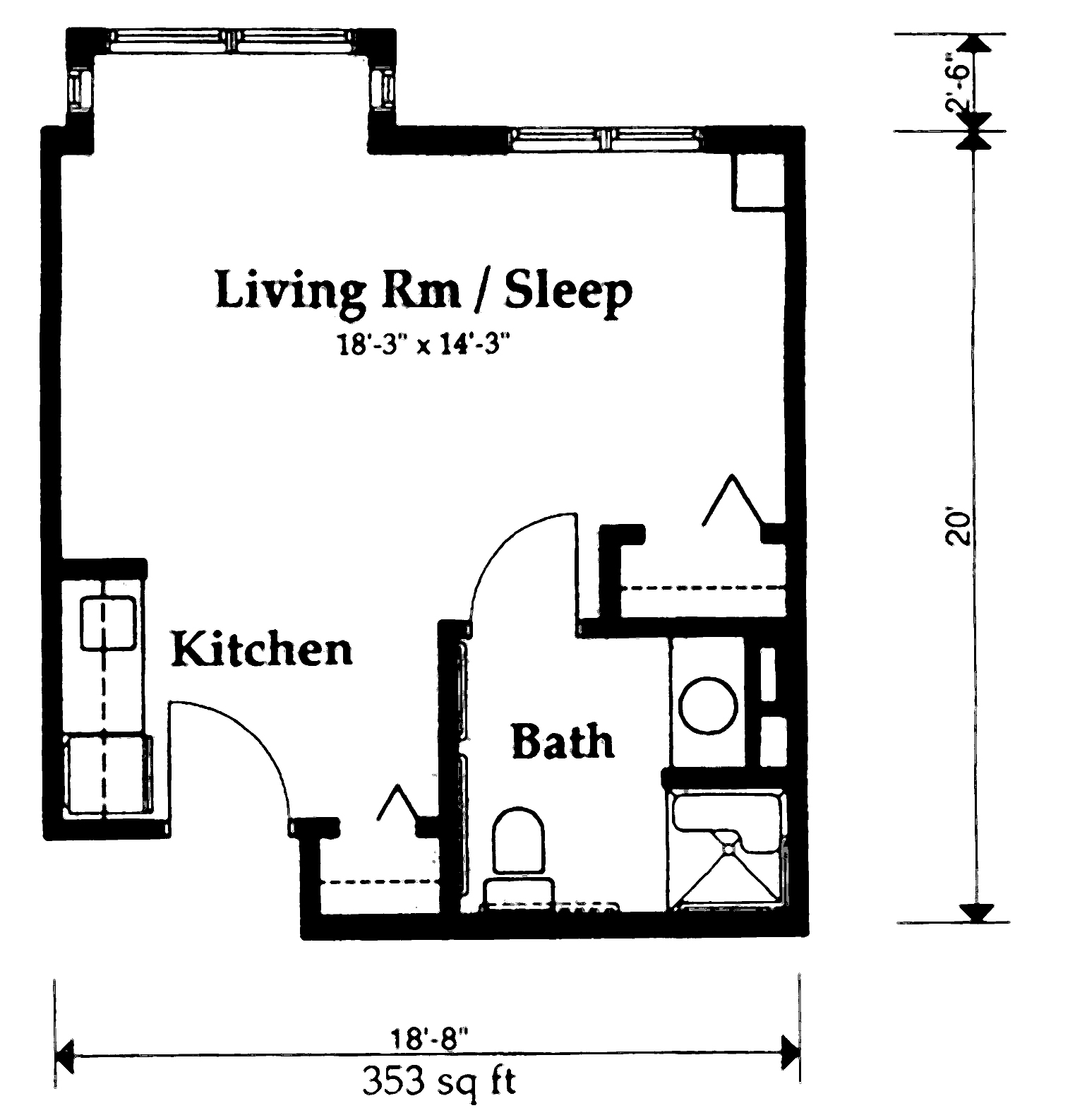 assistd living room design layout 1