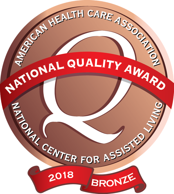 assisted living bronze award